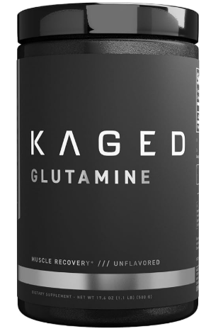 Kaged Glutamine, Unflavored powder · 500 g pictured